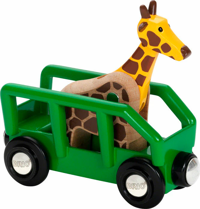 BRIO Giraffe and Wagon - Image 4