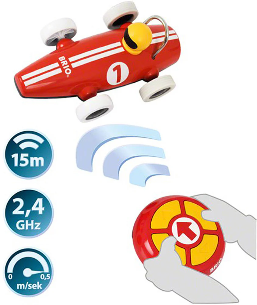 BRIO Remote Control Race Car - Image 7