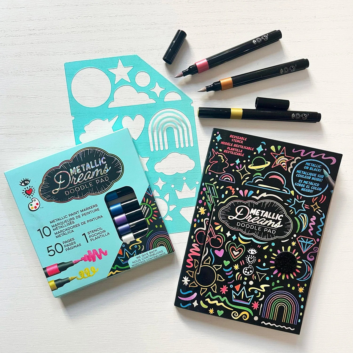 Metallic Dreams Doodle Pad - Image 2