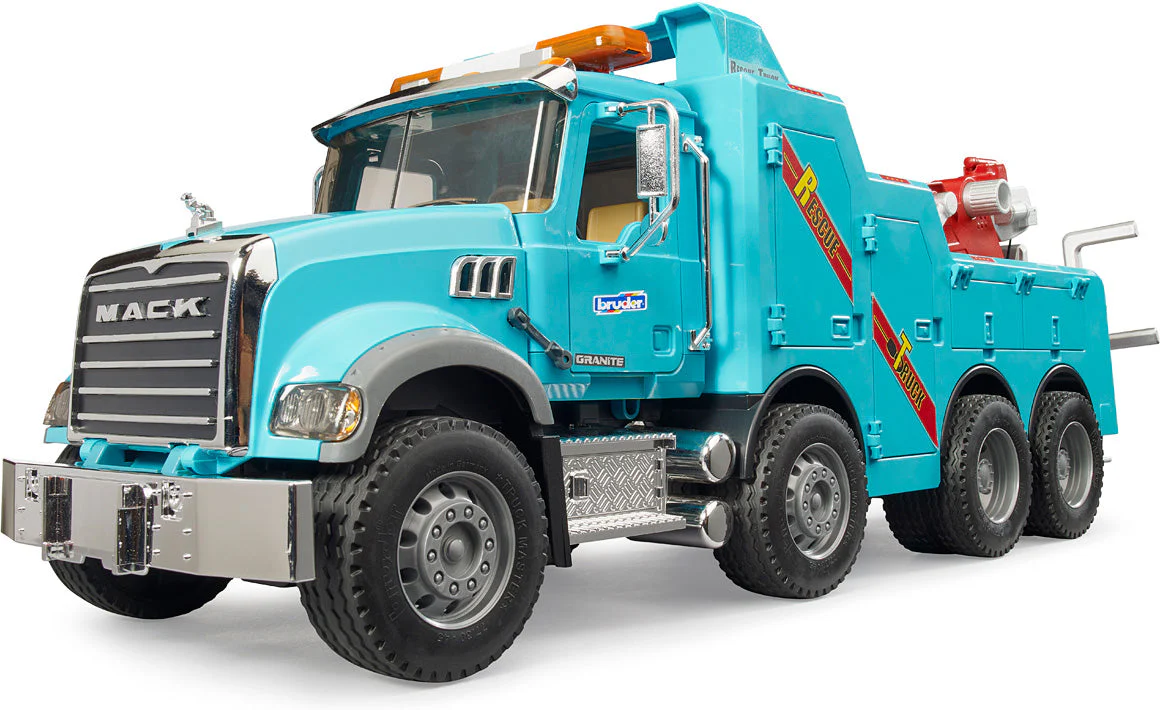Mack Granite Heavy Tow Truck With Lights - Image 7