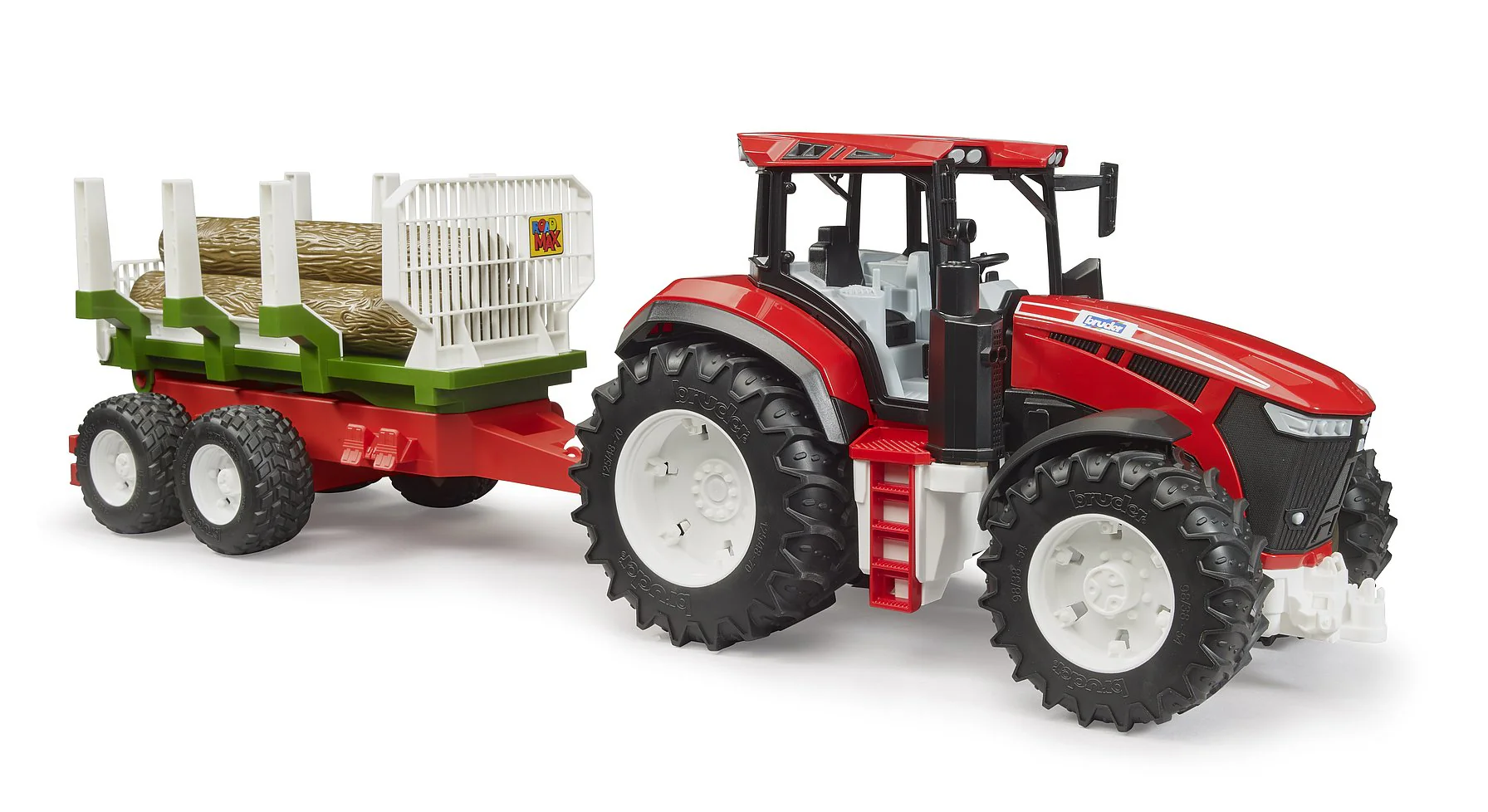 Roadmax Tractor with Forestry Trailer - Image 3