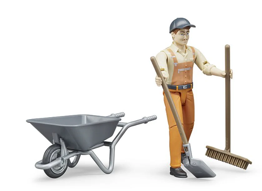 Municipal Worker W/ Accessory Bruder - Image 2