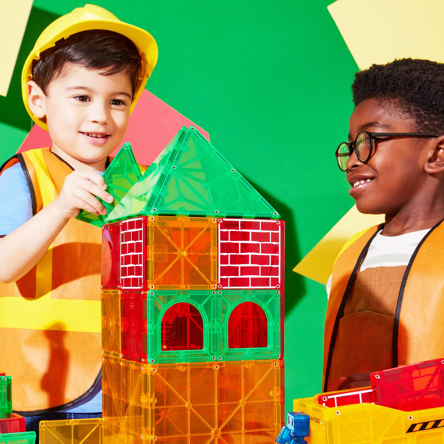 Magna-Tiles® Builder XL 50 piece set - Image 10