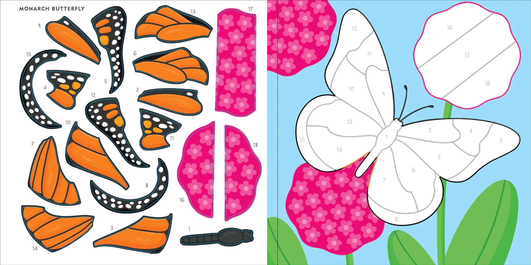 My First Color-By-Sticker Butterflies & Bugs - Image 3