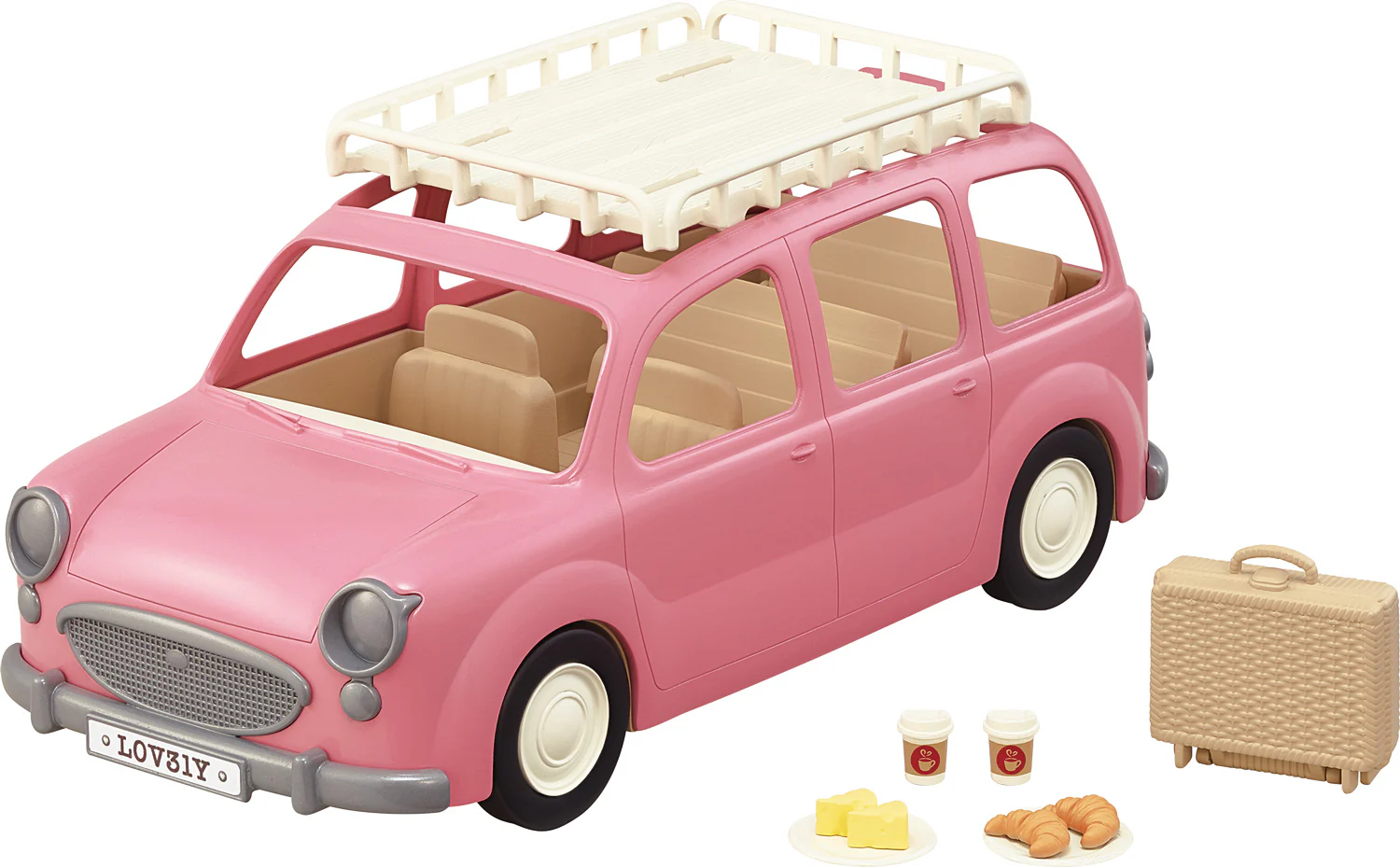 Calico Critters Family Picnic Van - Image 3