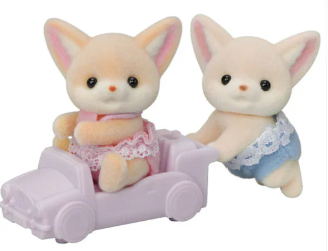 Calico Critters Fennec Fox Twins