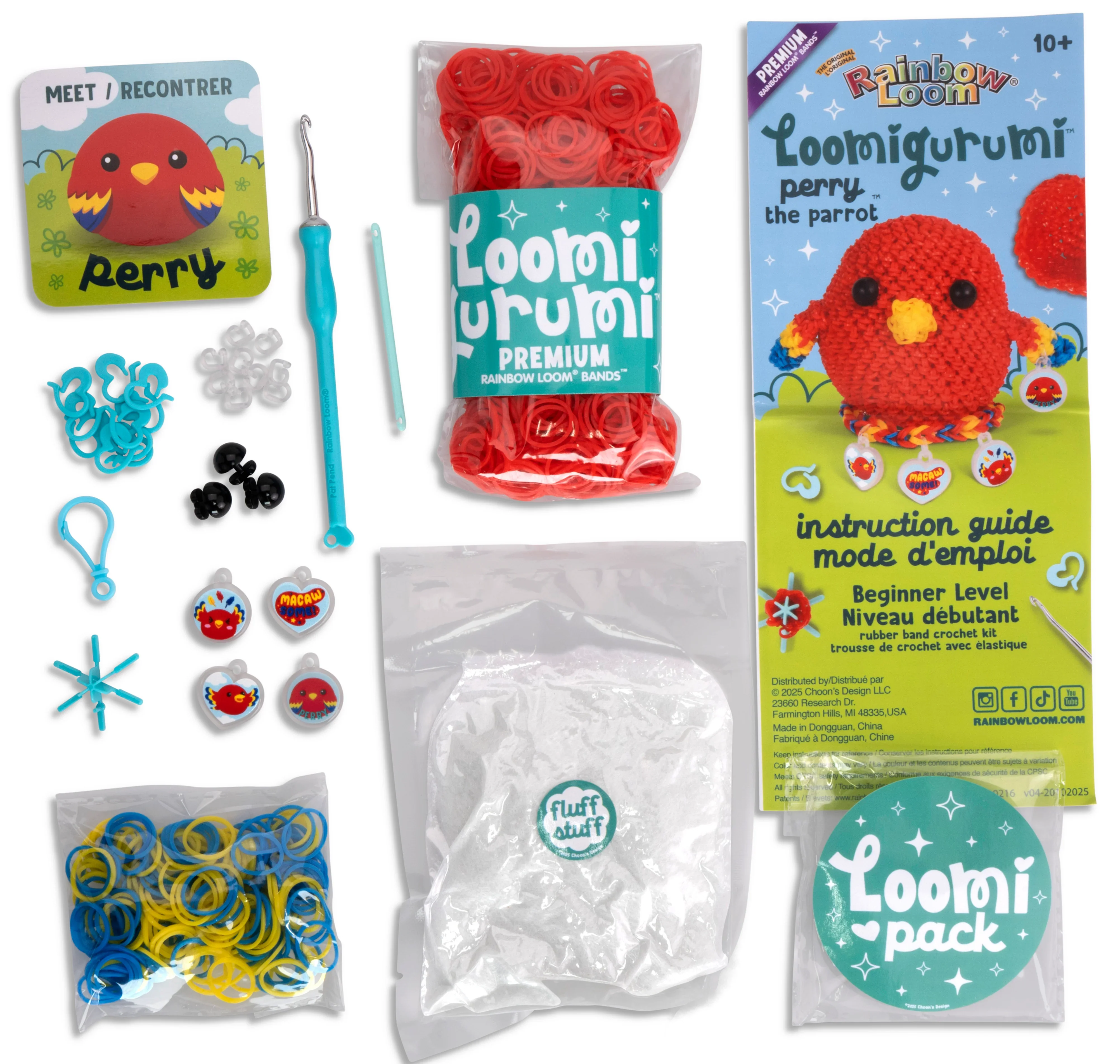 Parrot Loomigurumi Kit - Image 2