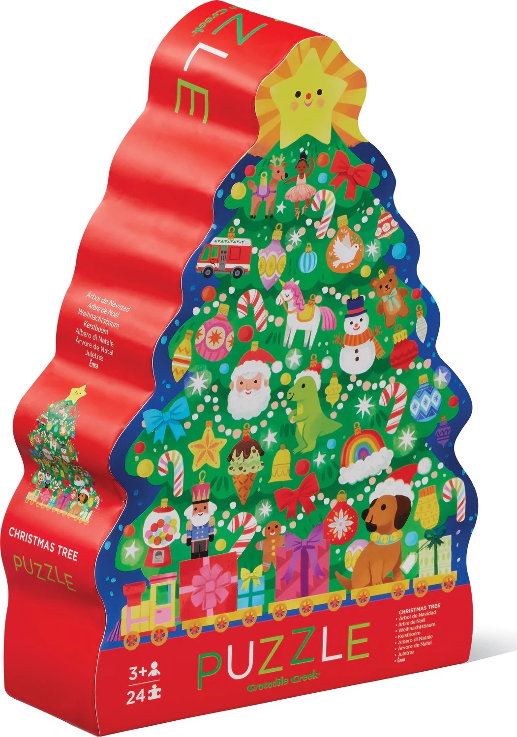 24 pc Christmas Tree Puzzle