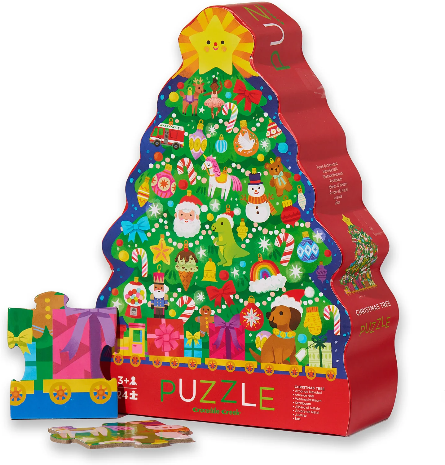 24 pc Christmas Tree Puzzle - Image 3