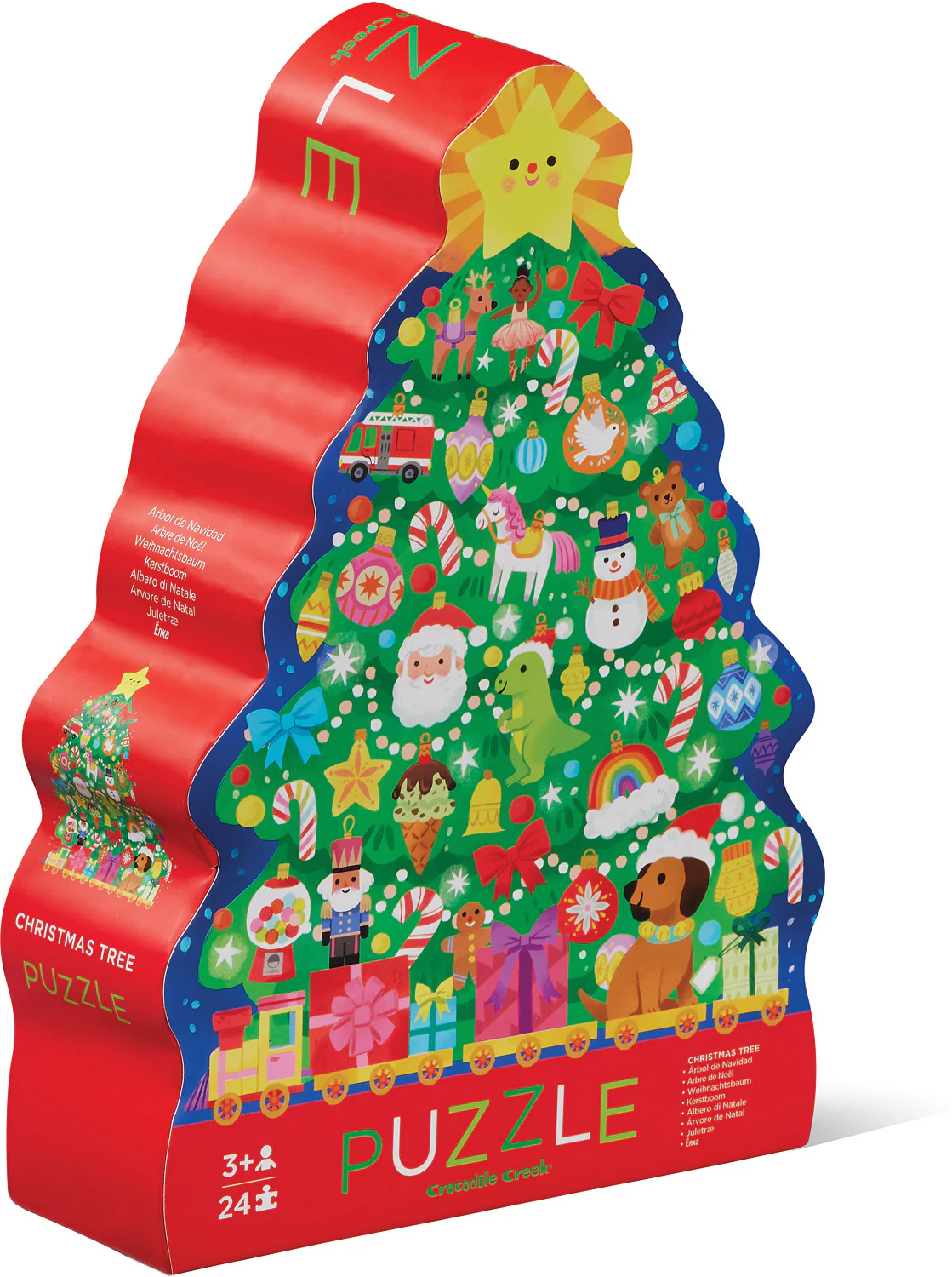 24 pc Christmas Tree Puzzle - Image 4
