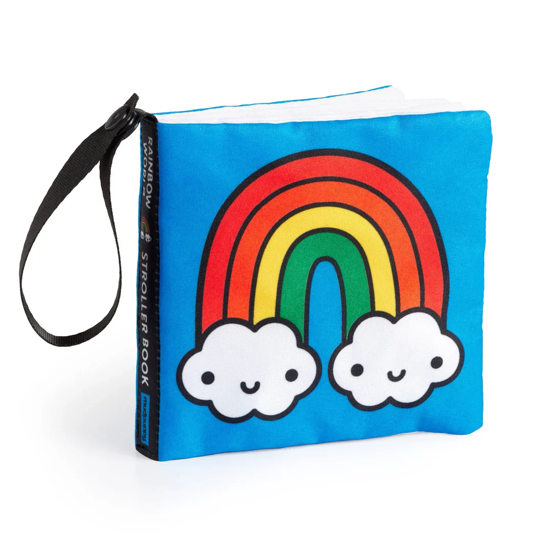 Rainbow World Crinkle Stroller Book - Image 3