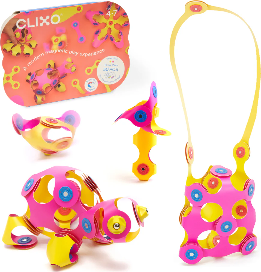 Clixo Yellow and Pink Crew Pack - Image 2