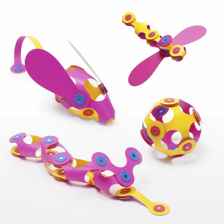 Clixo Yellow and Pink Itsy Pack - Image 3