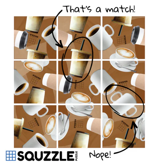 Squzzle Coffee Break Puzzle - Image 3