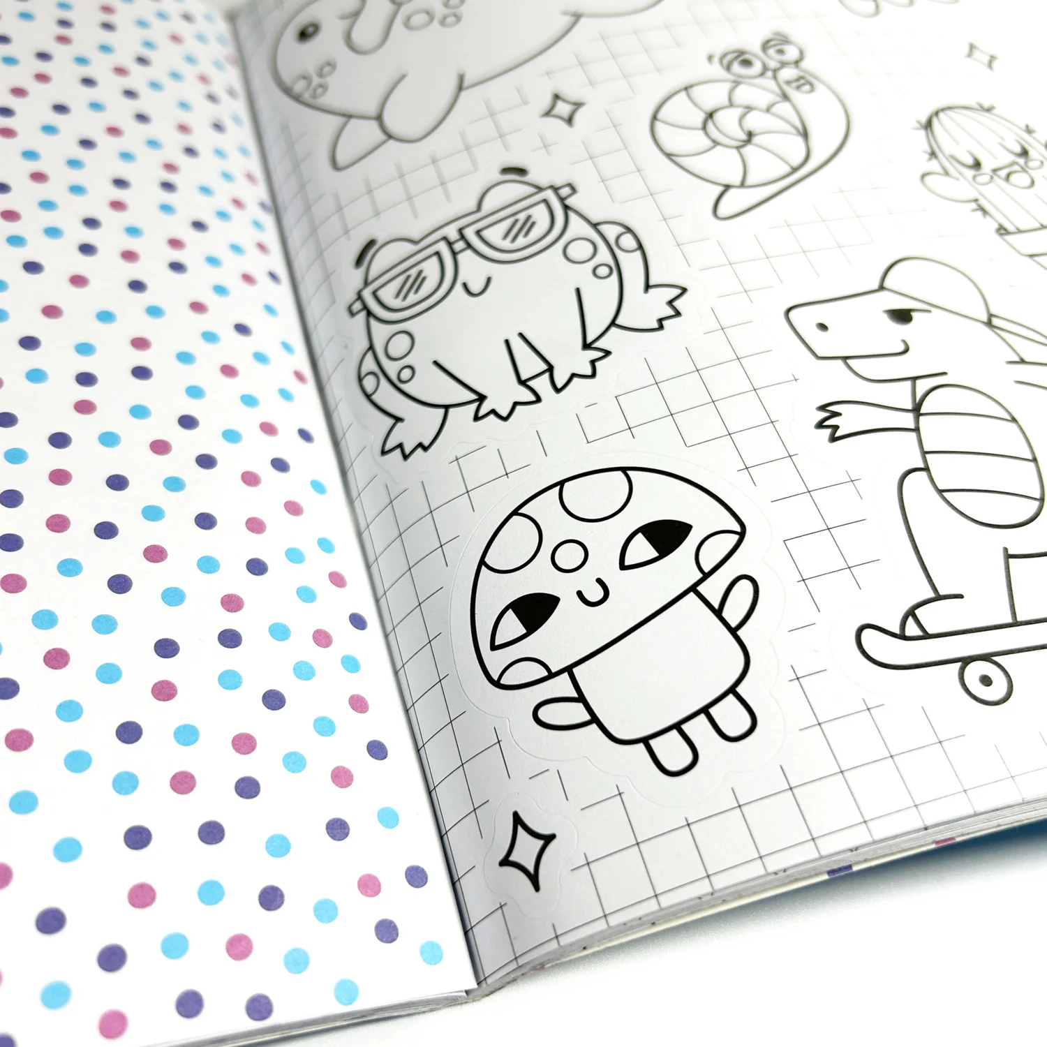 Color-in Sticker Book - Image 4