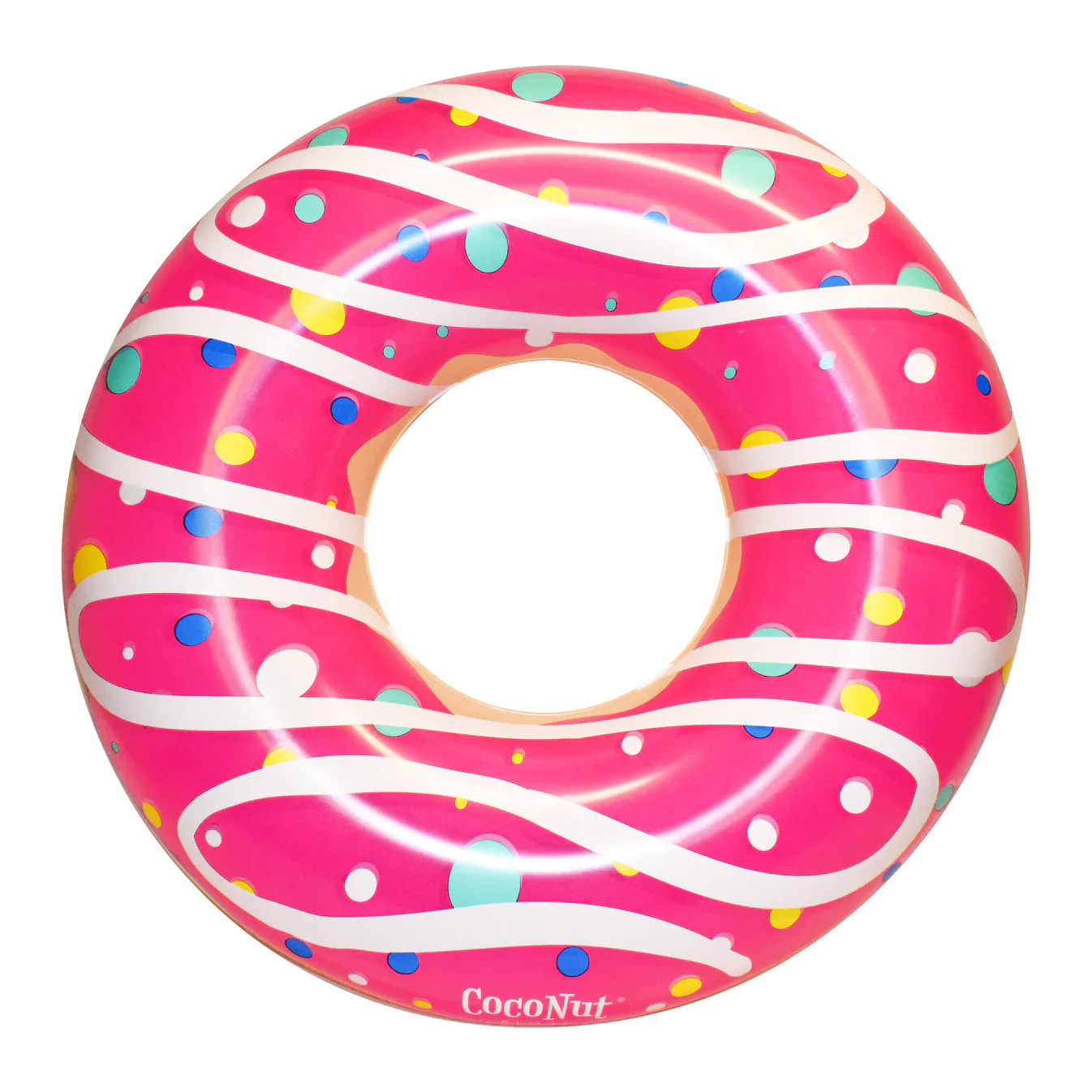 Sprinkled Glazed Donut Pool Float - Image 2