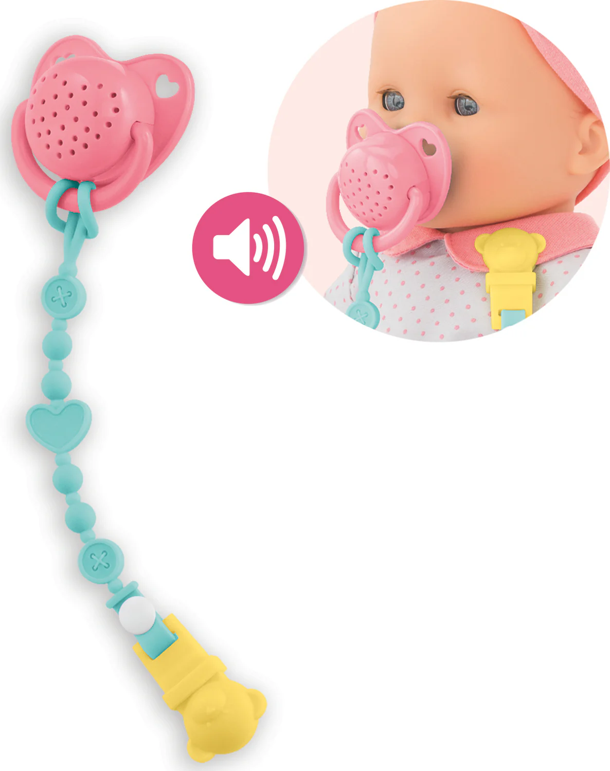 Corolle Interactive Pacifier With Sounds - Image 3
