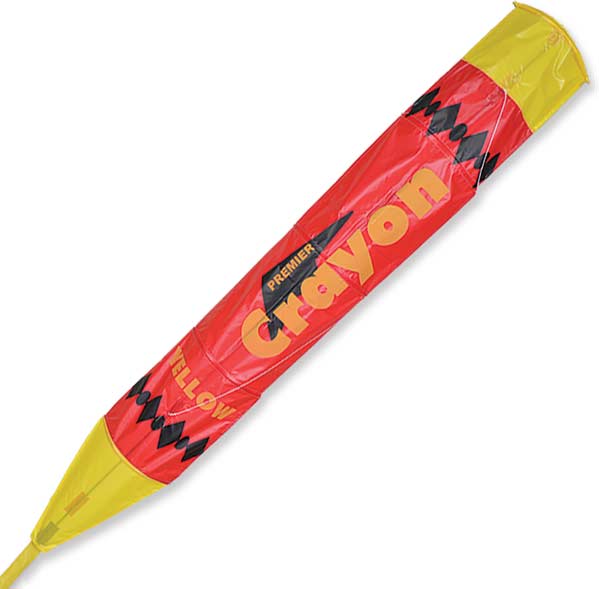 Crayon Kite Yellow - Image 2