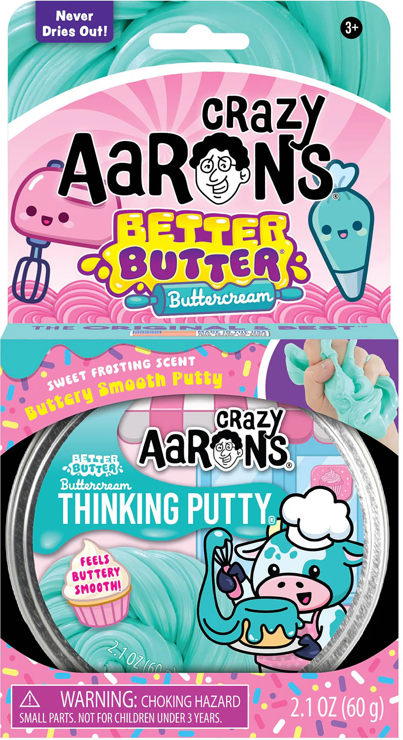 Buttercream Better Butter 4 In Tin Thinking Putty - Image 3