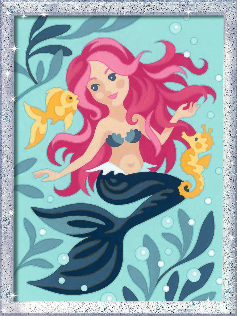 CreArt Painting by Numbers Enchanting Mermaid - Image 2