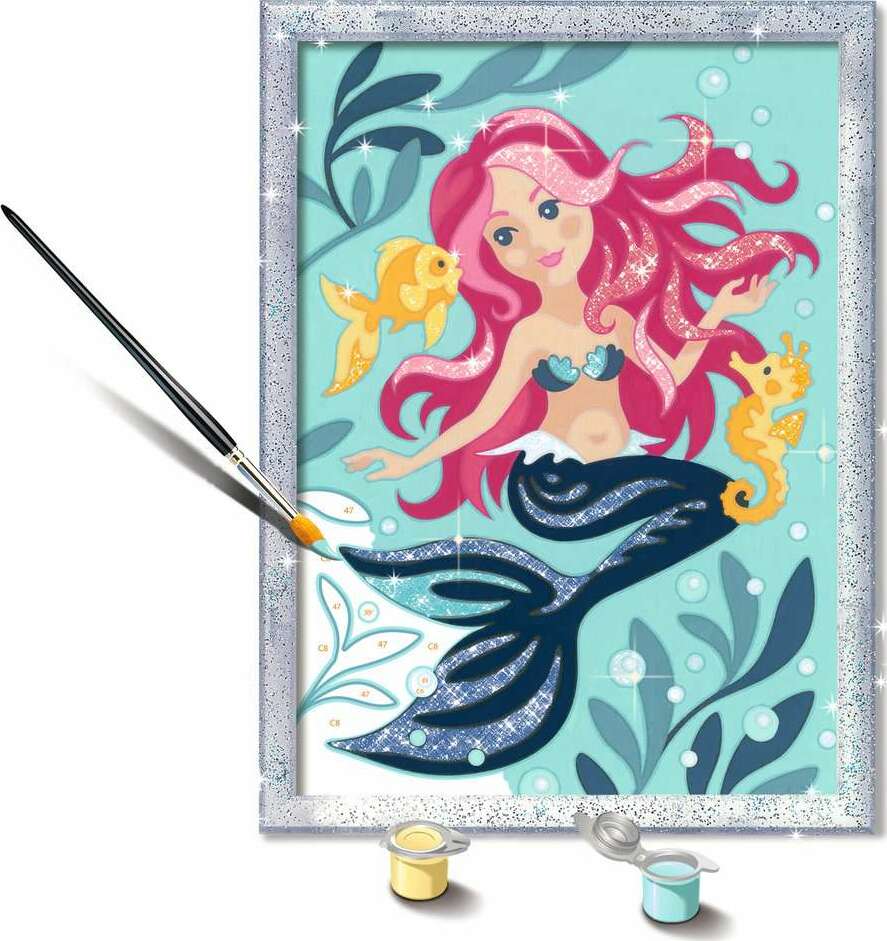 CreArt Painting by Numbers Enchanting Mermaid - Image 3