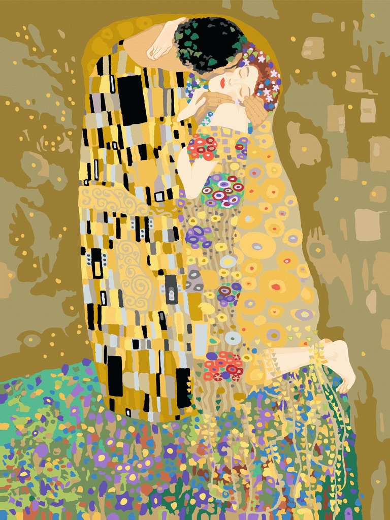 CreArt Painting by Numbers Klimt: The Kiss - Image 2