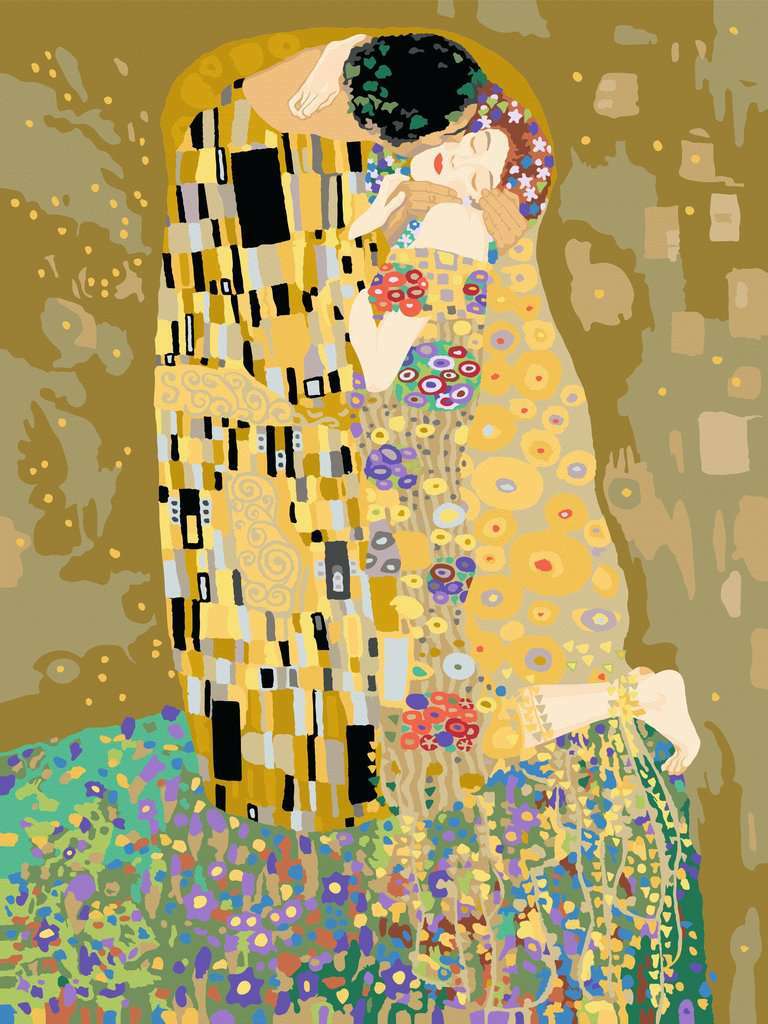 CreArt Painting by Numbers Klimt: The Kiss - Image 4