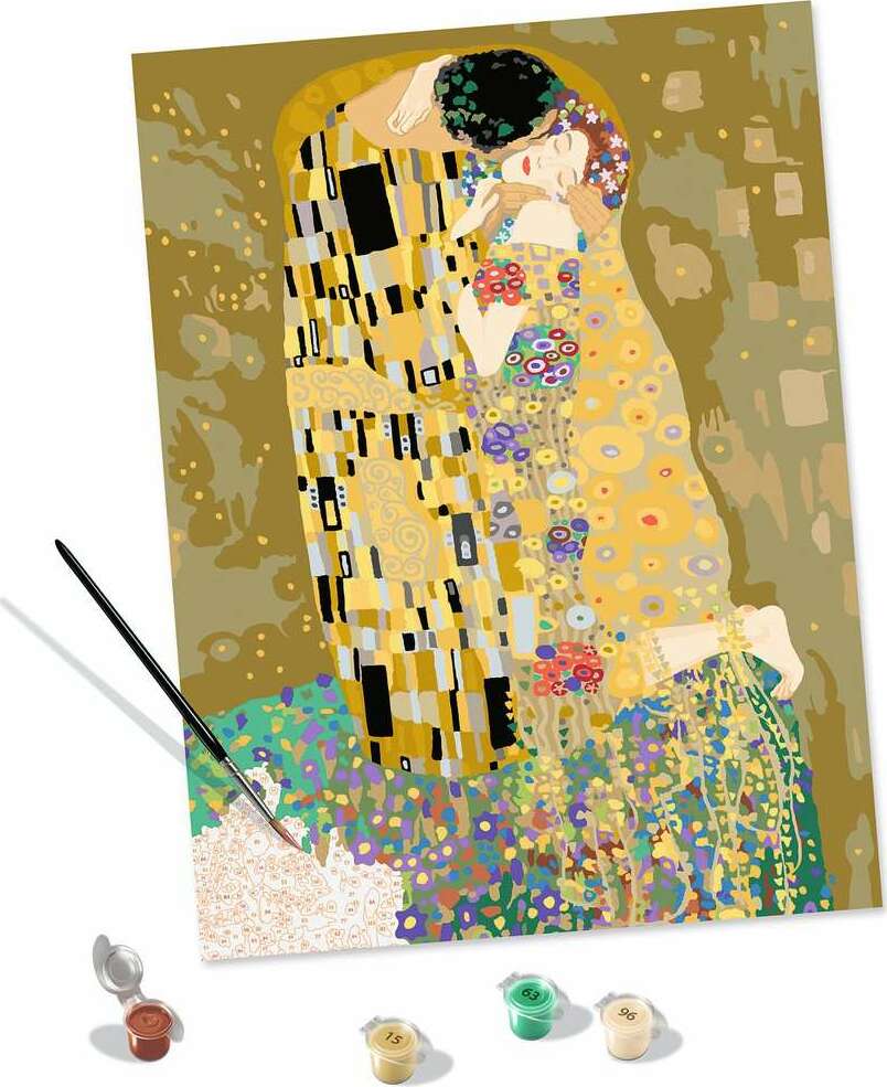 CreArt Painting by Numbers Klimt: The Kiss - Image 5