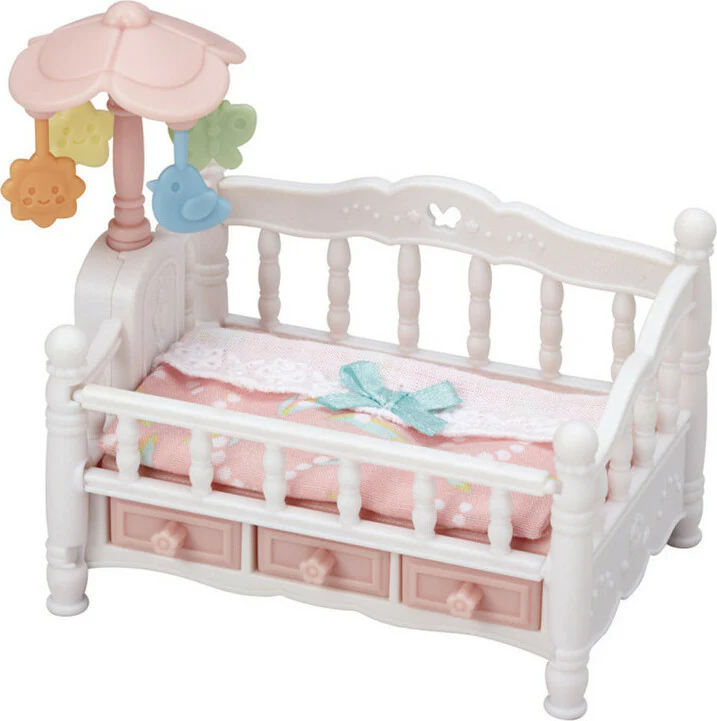 Calico Critters Crib With Mobile - Image 4