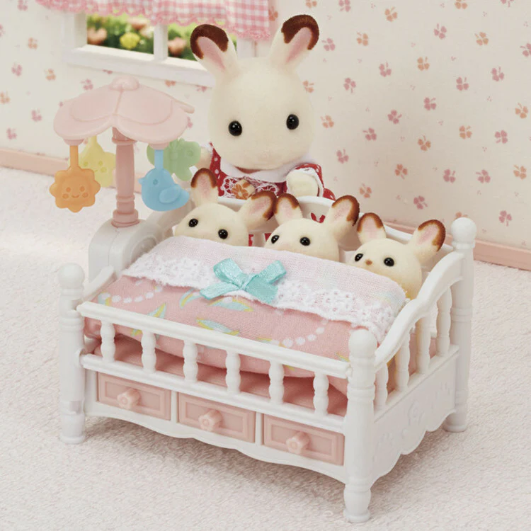 Calico Critters Crib With Mobile - Image 6
