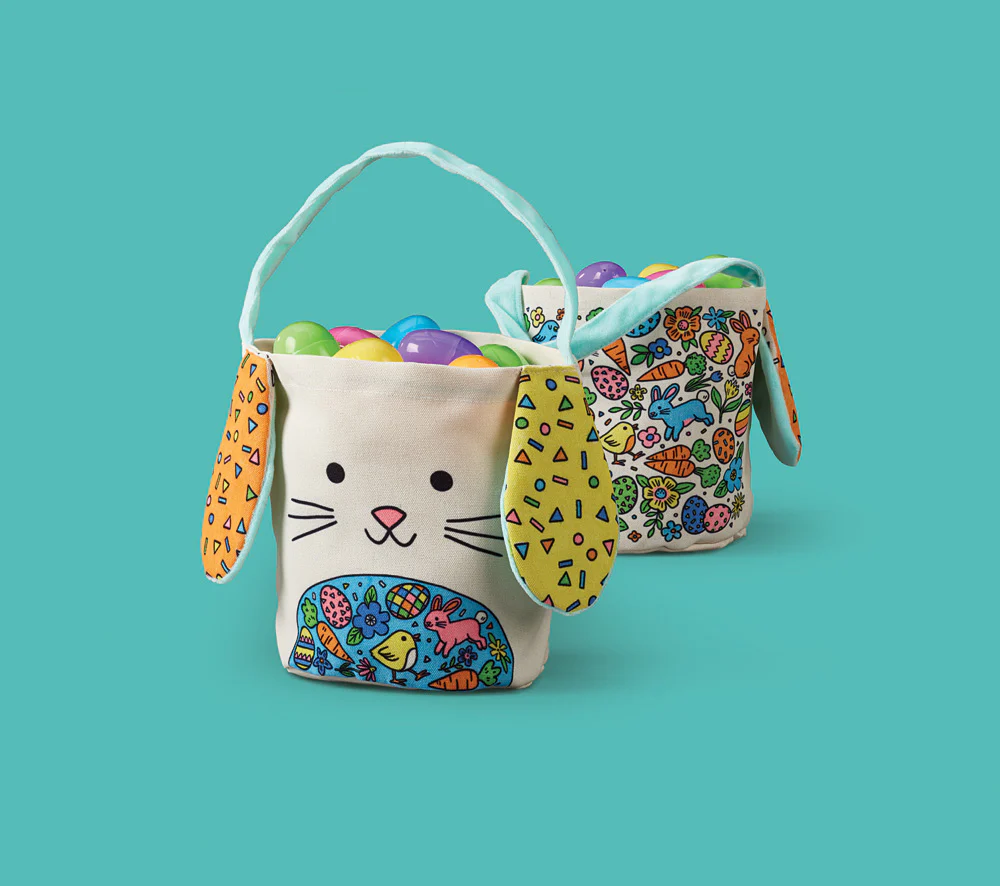 Easter Basket Color Your Own - Image 3