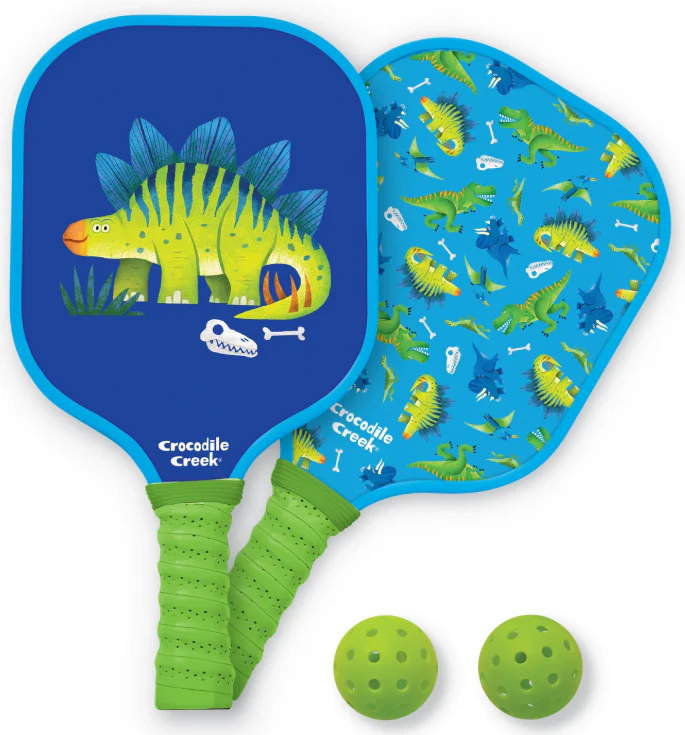 Dinosaur Pickle Ball Set - Image 2