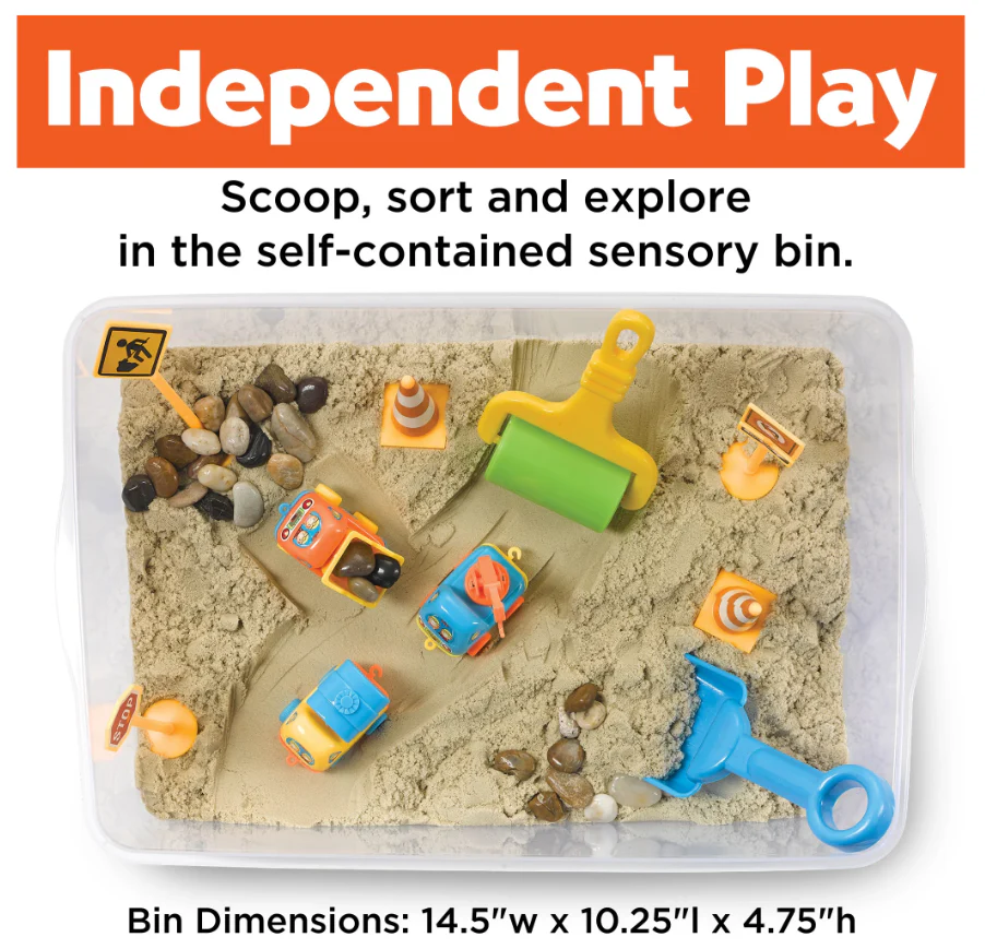 Construction Zone Sensory Bin - Image 5