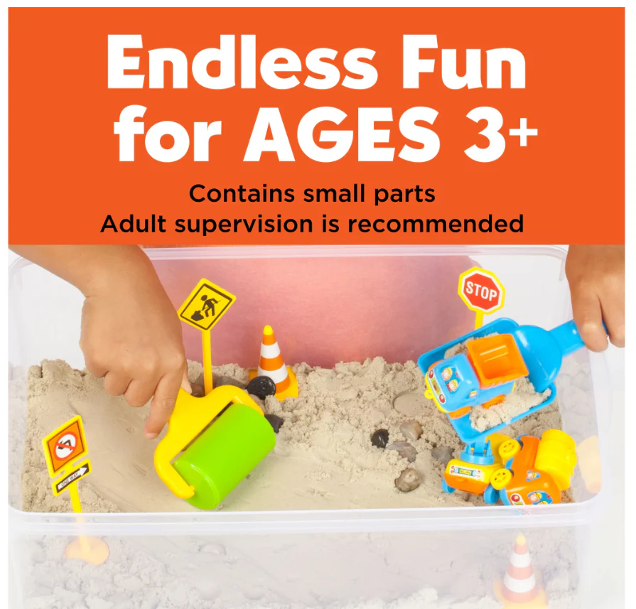 Construction Zone Sensory Bin - Image 7