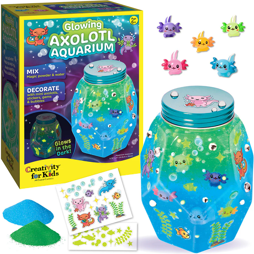 Glowing Axolotl Aquarium - Image 10