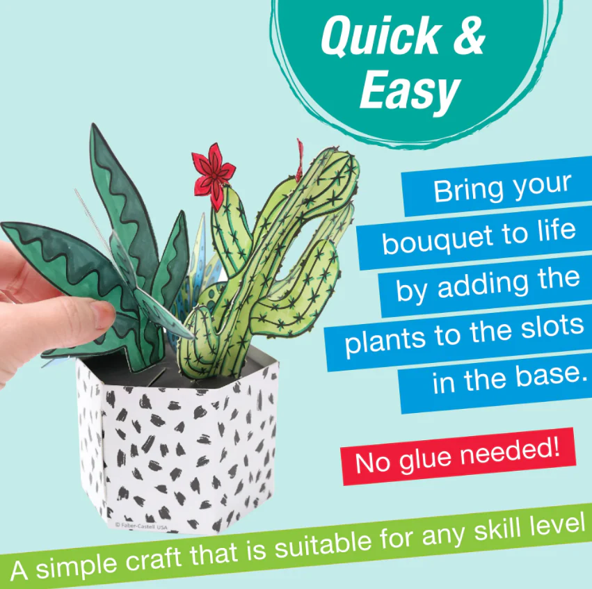 Succulent Pop Up Coloring - Image 7