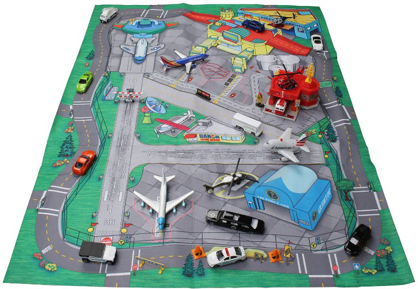 Large Airport Playmat 41.25" x 31" - Image 3