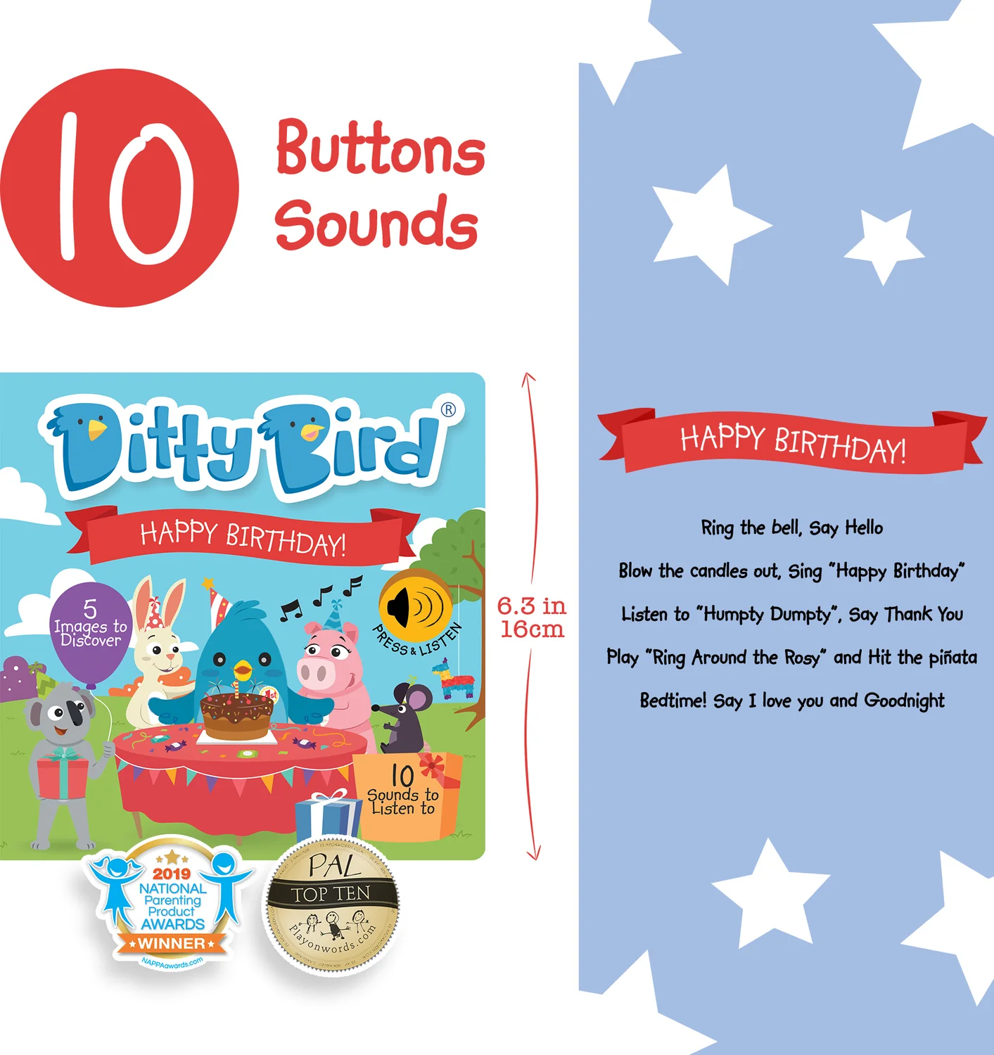Happy Birthday Sound Book - Image 3