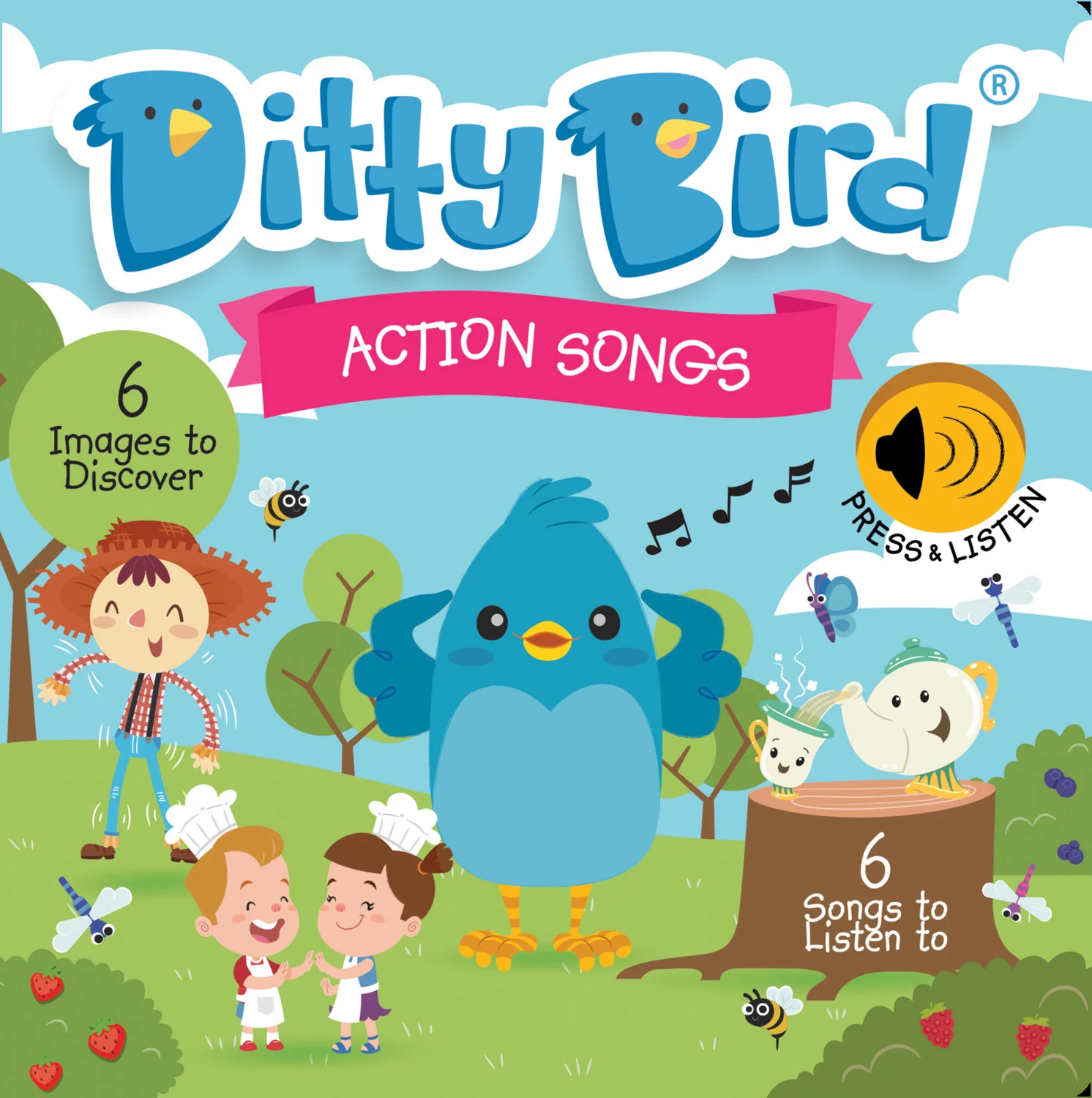 Action Songs Sound Book Ditty Bird - Image 4