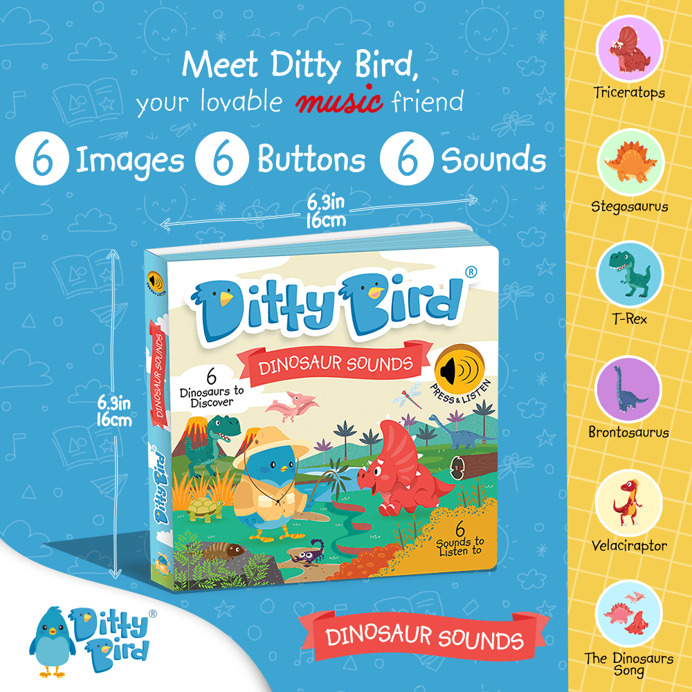 Dinosaur Sounds Sound Book - Image 2