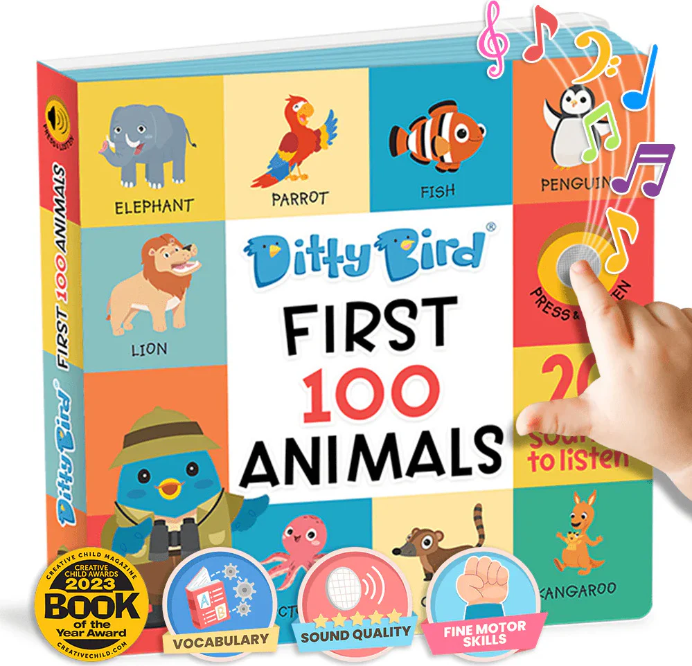 First 100 Animals Sound Book - Image 3