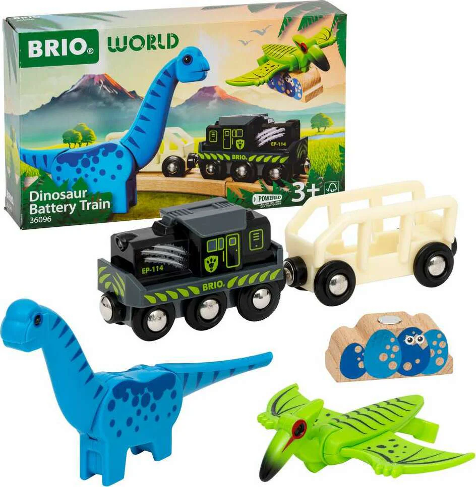 BRIO Dinosaur Battery Train - Image 2