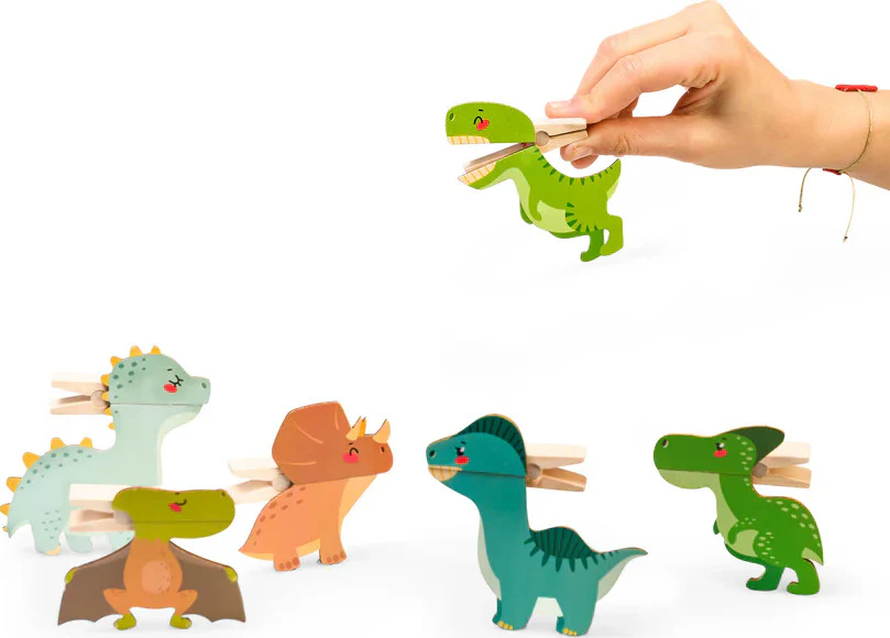 Dinosaur Clothespin Puppets - Image 3