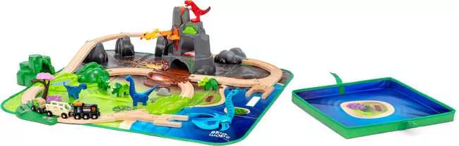 BRIO Dinosaur Deluxe Train Set - Image 3