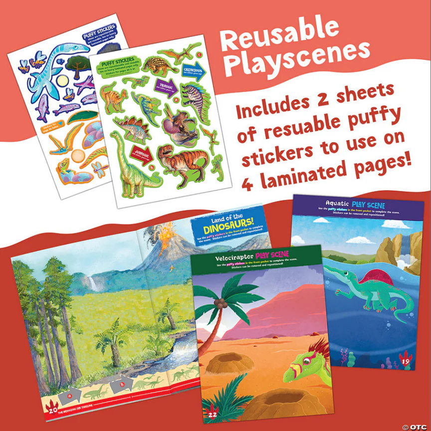 Dinosaur Sticker Activity Book - Image 4