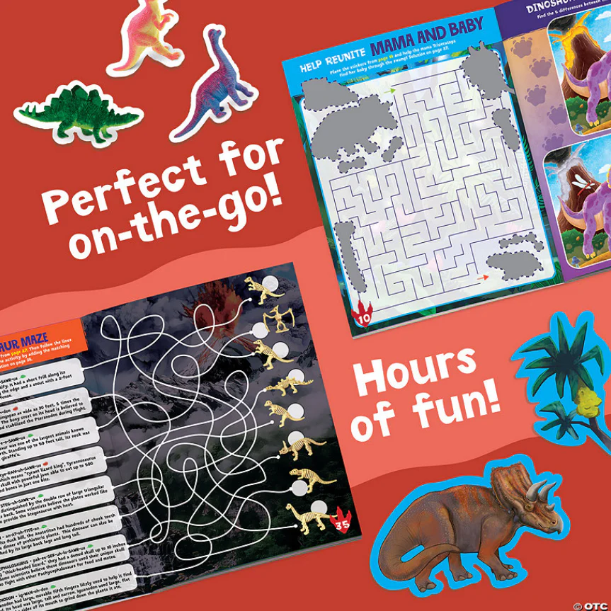 Dinosaur Sticker Activity Book - Image 5