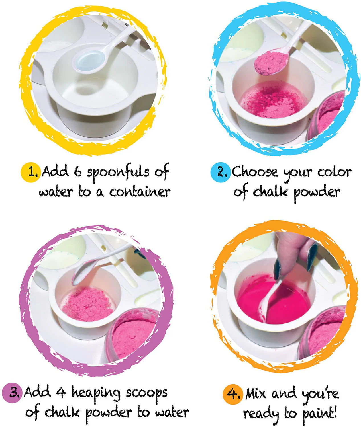 DIY Sidewalk Chalk Paint Set - Image 6