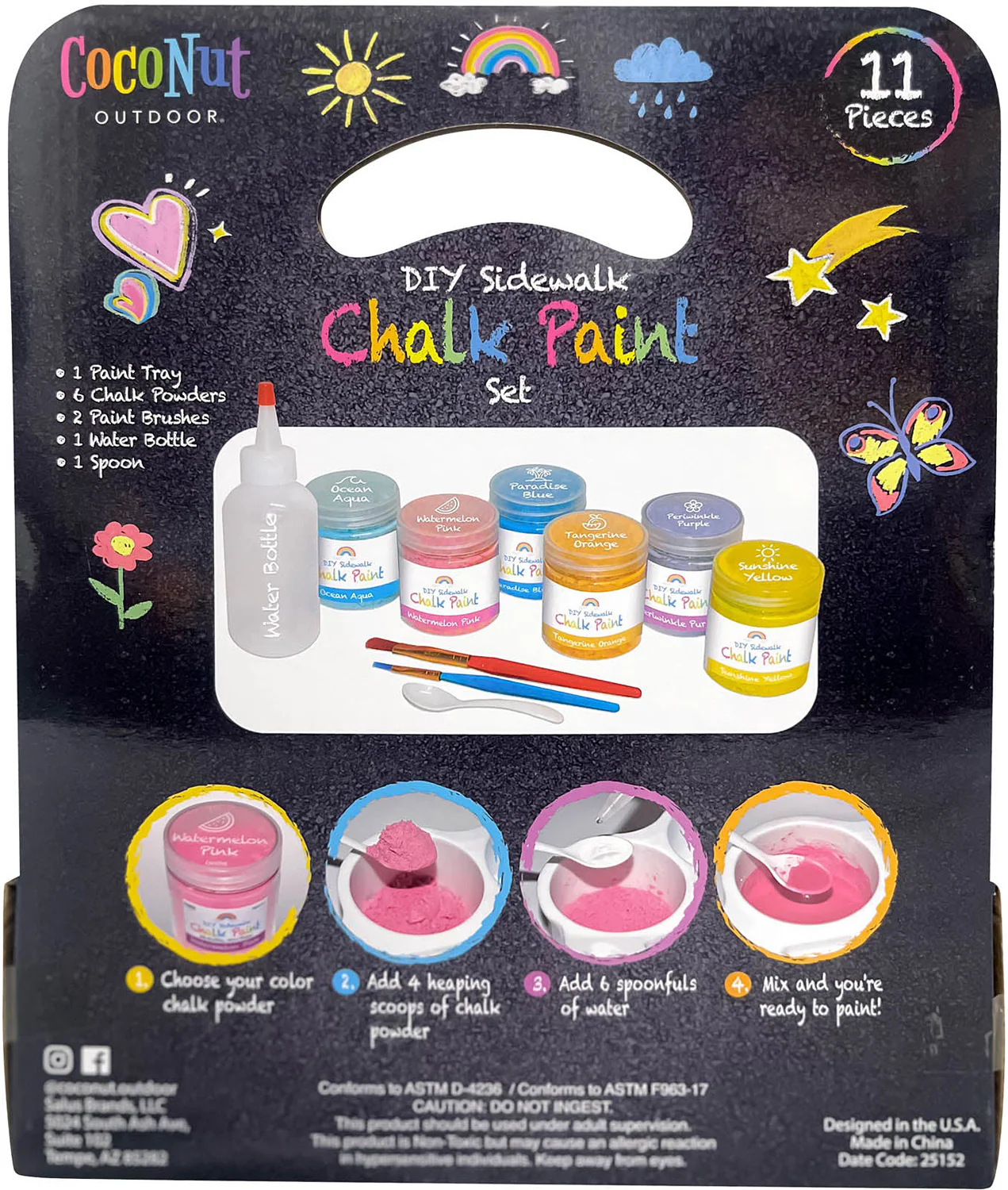 DIY Sidewalk Chalk Paint Set - Image 7