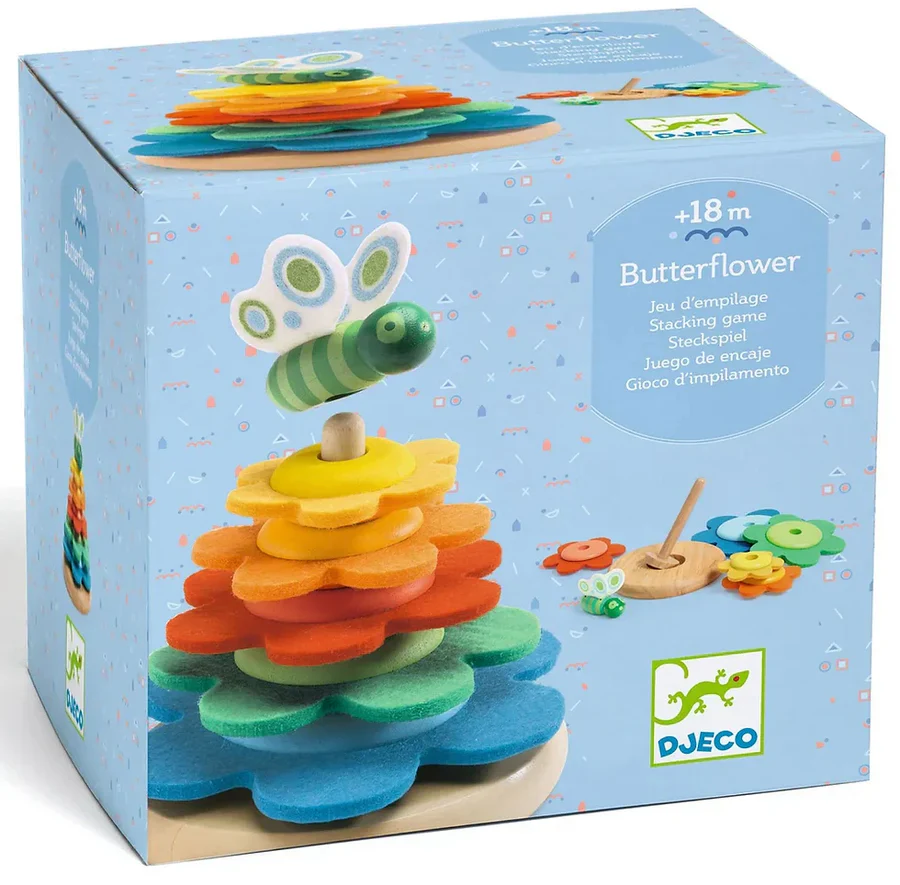 Butterflower Stacking Game Djeco
