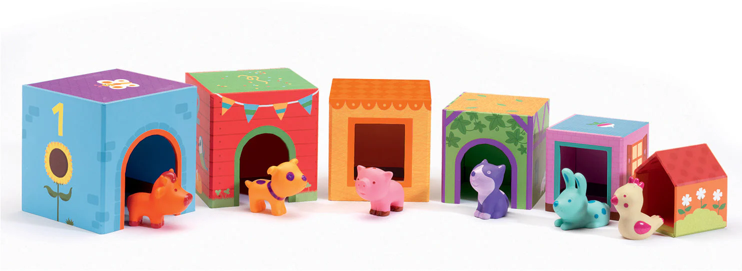 Topanifarm Block Tower W Animals - Image 3